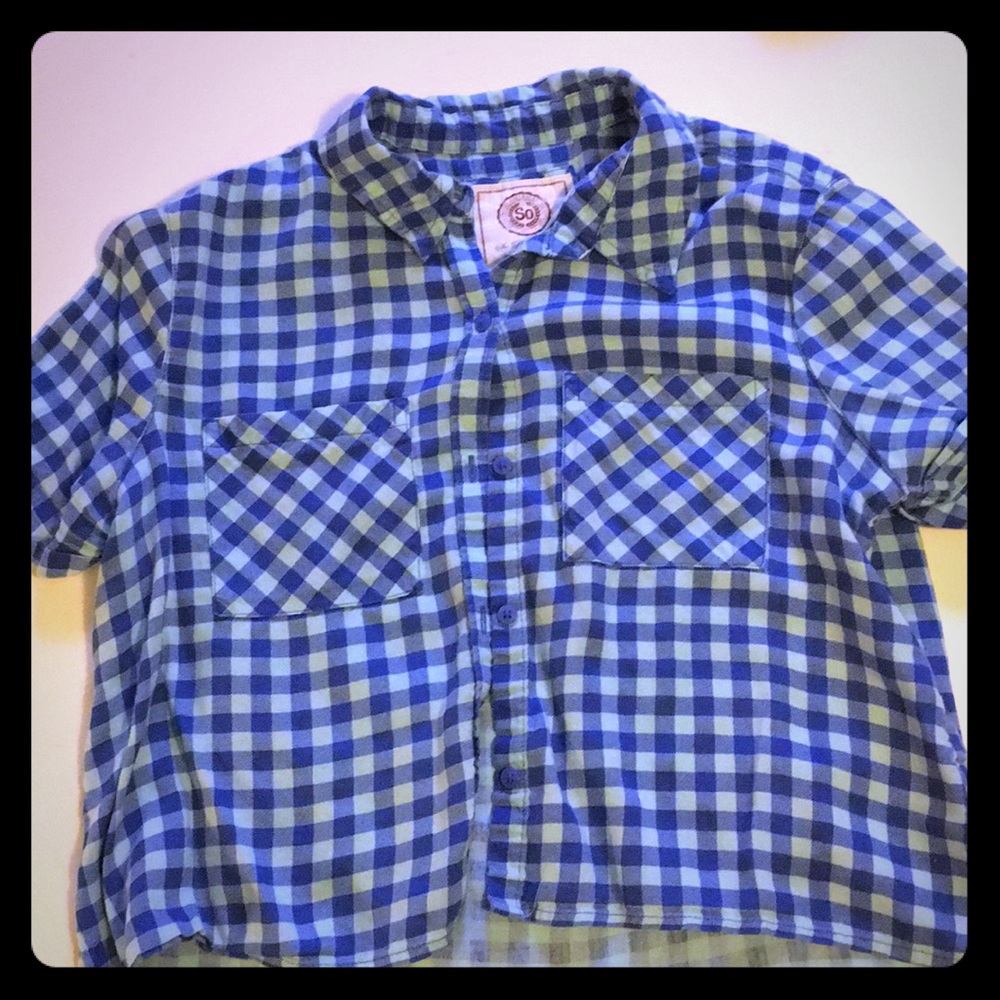 Cropped Button Down